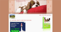 Desktop Screenshot of naturaldogblog.net
